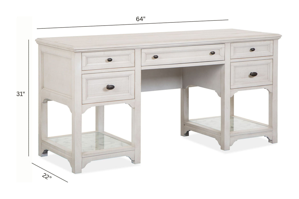 Bronwyn - Desk Base - Alabaster Magnussen Furniture