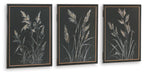 Janisburg - Wall Art Set (Set of 3) - Black / White / Brown Signature Design by Ashley®