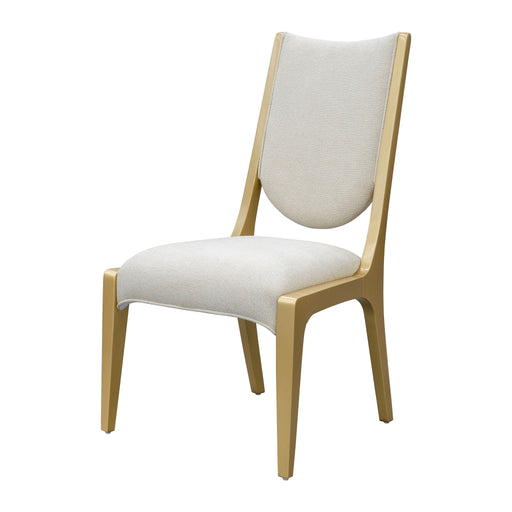 Scotts Square - Dining Side Chair (Set of 2) - Light Champagne Michael Amini
