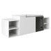 Wall Mounted Bathroom Vanity With Sink, Cabinet & Half Door Home Essentials