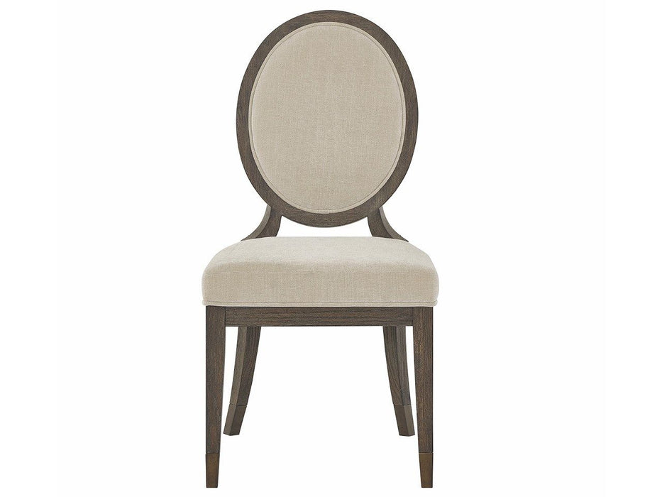 Montclair - Oval Side Chair - Cocoa