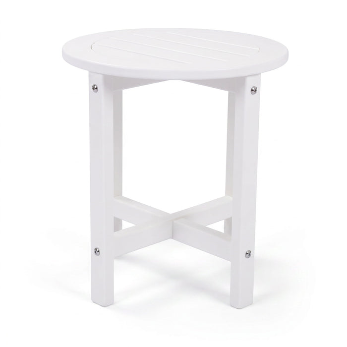 Round Outdoor Side Table Home Essentials