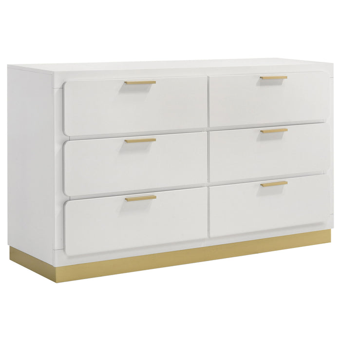 Sophia - 6 Drawer Dresser Furniture Max