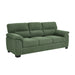 3 Seater Sofa With Padded Armrests And Triangular Leg Home Essentials