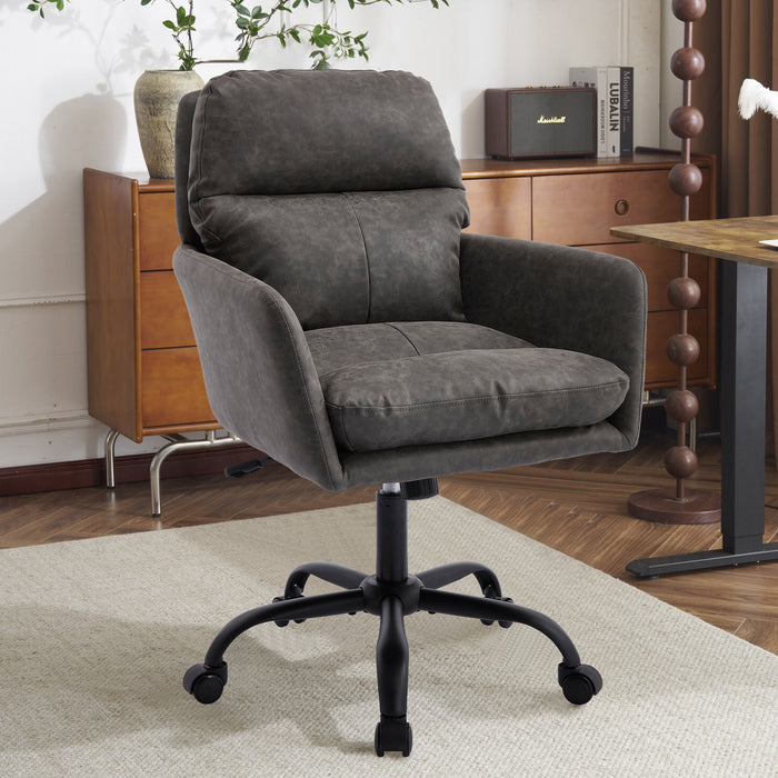 Office Chair With Adjustable Height, Ergonomic Design Home Essentials