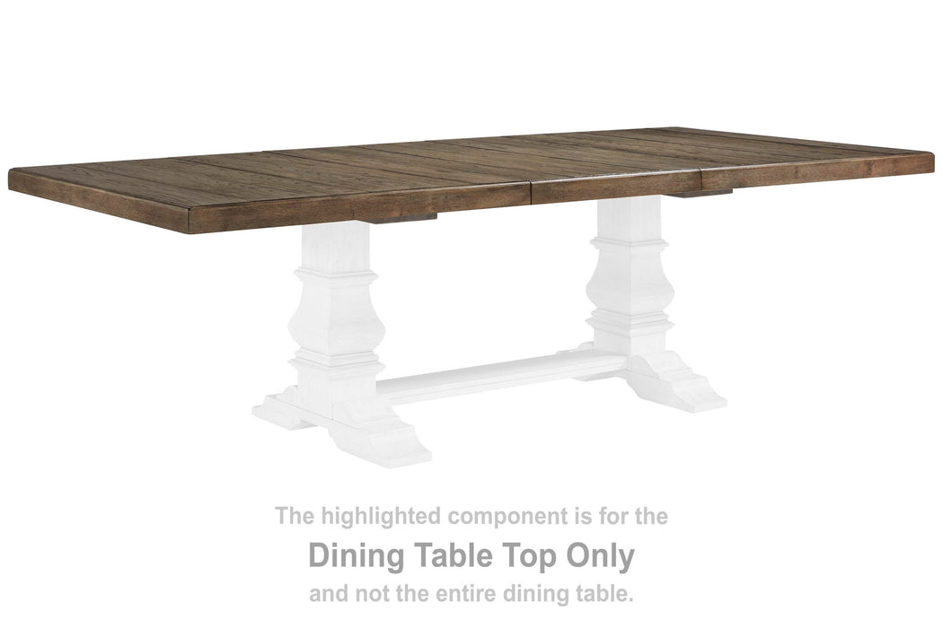 Bolanburg - RECT DRM Extension Table Top - Brown / Beige Signature Design by Ashley®