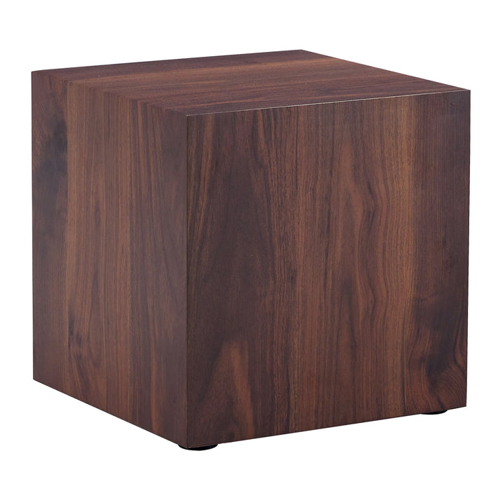Luxurious Wood Grain Coffee Table Elegant Design For Living Room - Walnut