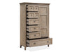 Paxton Place - Wood Door Chest - Dove Tail Gray Magnussen Furniture