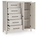 Darbonton - Door Chest - Dove White Signature Design by Ashley®