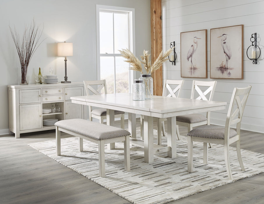 Robbinsdale - Rectangular Dining Room Extension Table Set Signature Design by Ashley®