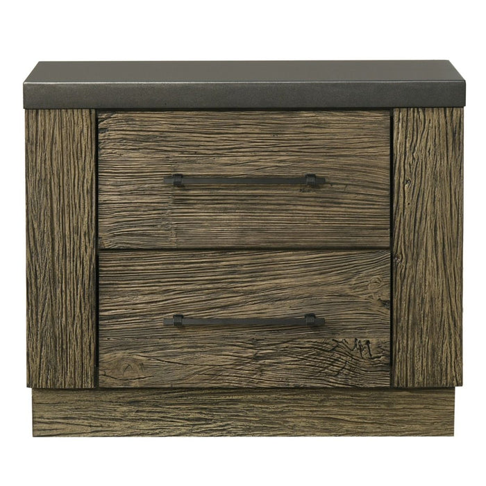 Lance - Nightstand - Tree Bark ACME