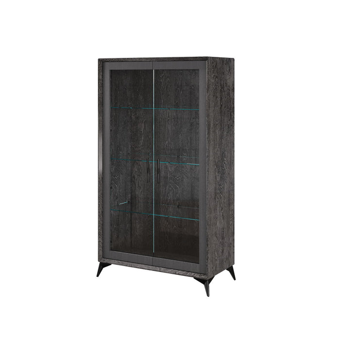 Krystal - 2 Door Vitrine - Black Camelgroup Italy