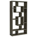 10 Shelf Open Back Bookcase Furniture Max