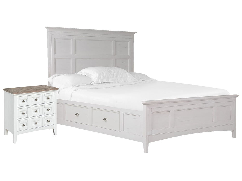 Heron Cove - Panel Storage Bedroom Set - Two Tone Magnussen Furniture