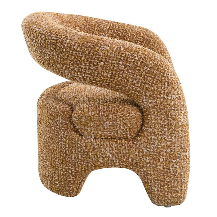 Pelia - Accent Chair - Orange Tweed ACME