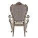Ariadne - Arm Chair (Set of 2) - Velvet & Antique Platinum ACME