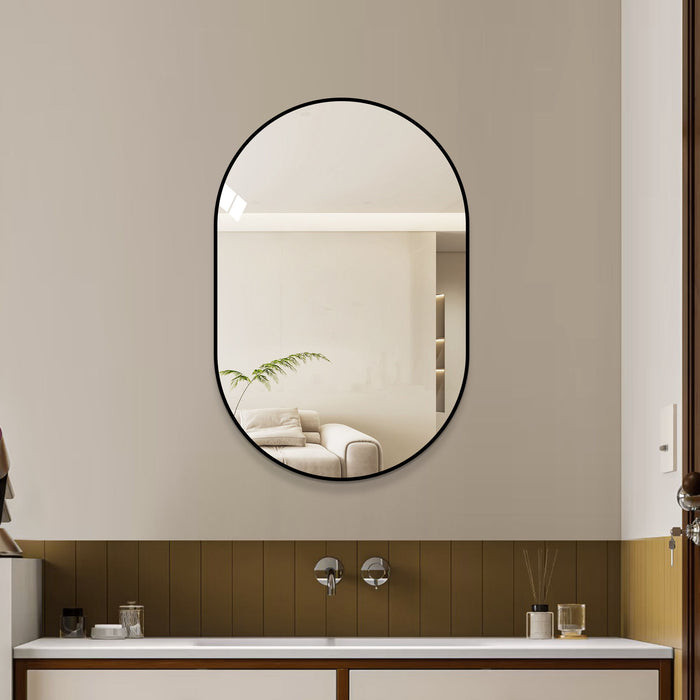 Modern Framed Bathroom Vanity Mirror Daily Nest