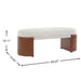 Upholstered Indoor Dining Bench Noble House