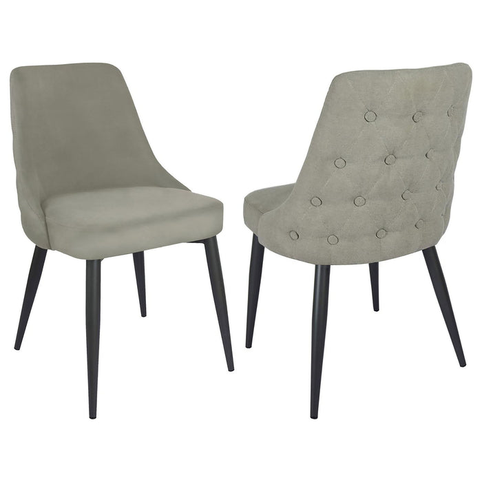 Curved Back Side Chair (Set of 2) Furniture Max