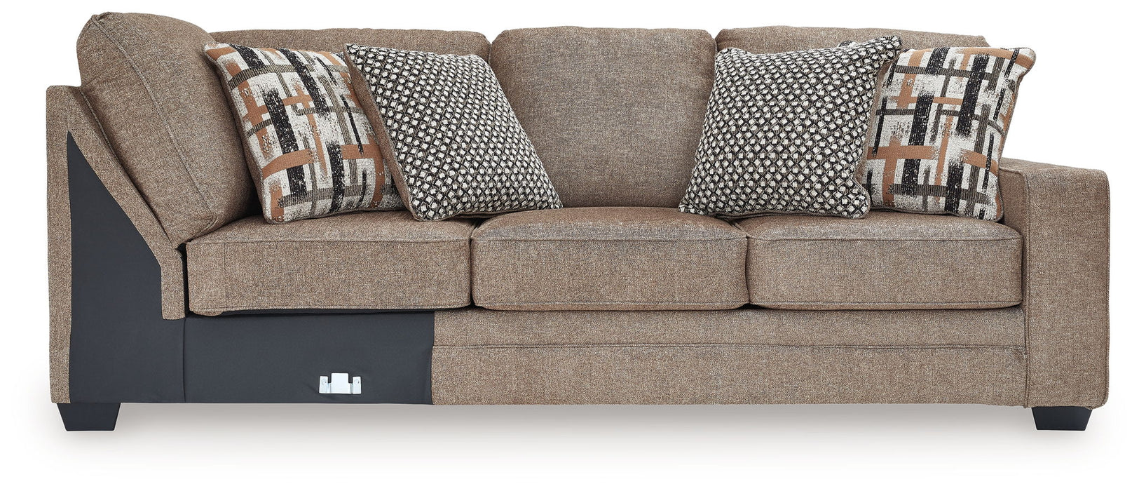 Cannonbrook - Raf Sofa With Corner Wedge - Nutmeg