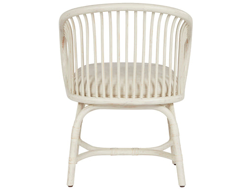 Getaway - Aruba Rattan Chair - White Coastal Living