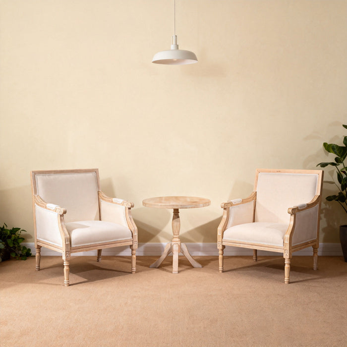 Accent Chair - Beige Home Essentials