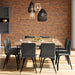 Hunter - Square Tabletop Dining Table Simpli-Home