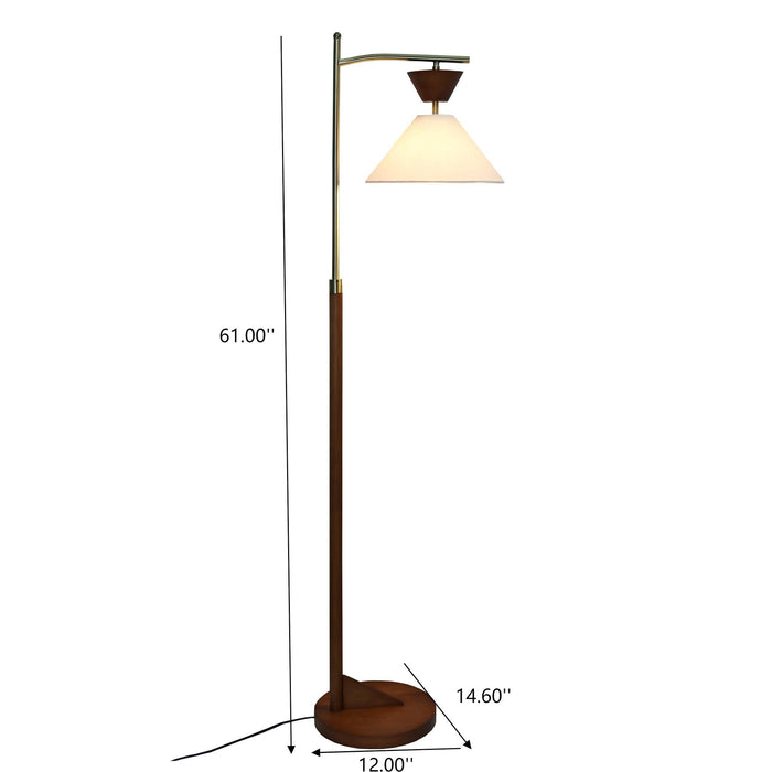Floor Lamp, Standing Light For Living Room - Brown Ashcroft Furniture
