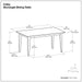 Colby - Dining Table, Contemporary Simpli-Home