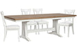 Kingston - Extendable Trestle Dining Table Set Magnussen Furniture