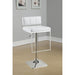 Alameda - Adjustable Bar Stool - White Furniture Max