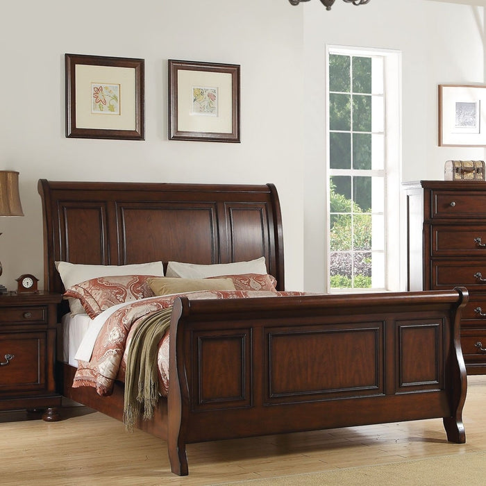 3 Piece Bedroom Set, Bed With 2 Nightstands Home Essentials