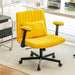 Criss Cross Armrest Office Chair With Wheels Home Essentials
