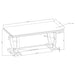 Mercy - Rectangular Top Dining Table Furniture Max