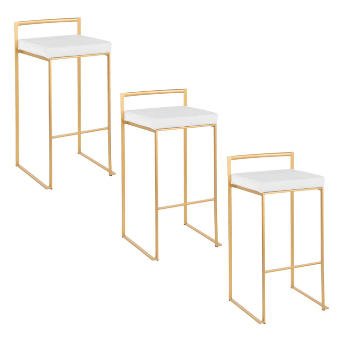 Fuji - Contemporary / Glam & Quality Construction Barstool Lumi Source