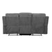 Kalen - Motion Sofa - Gray Chenille ACME