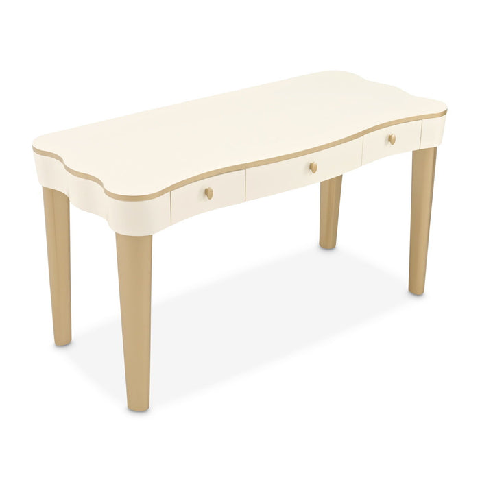 La Terrazza - Vanity Desk - Creamy Pearl