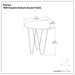 Patrice - Handcrafted Metal And Wood Accent Table Simpli-Home