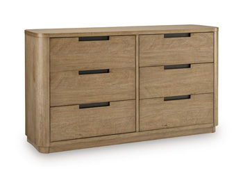 Pamaria - Dresser - Light Brown Signature Design by Ashley®