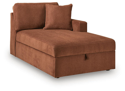 Modmax - RAF Corner Chaise With Storage - Spice Signature Design by Ashley®