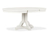 Willowbrook - Extendable 48" Round Dining Table - Egg Shell White Magnussen Furniture