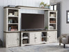Havalance - 4 Pc. - Entertainment Center - 67" TV Stand - Brown / Beige Signature Design by Ashley®
