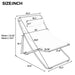 Outdoor Folding Chair With Adjustable Backrest (Set of 2) Hearth and Haven