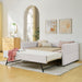 Upholstered Daybed With Pop Up Trundle Home Essentials