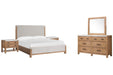 Plum Creek - Upholstered Panel Bedroom Set Magnussen Furniture