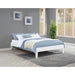 Sophie - Full Platform Bed With Tapered Legs - White Furniture Max