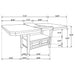 Prentiss - Extension Counter Dining Table - Cappuccino Furniture Max