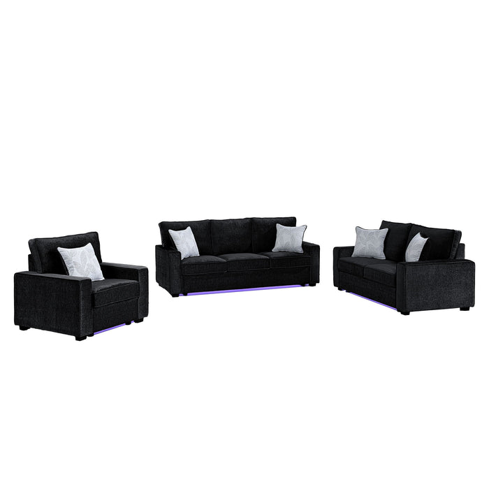 Rita - Living Room Set With LED Matrix Furniture Group
