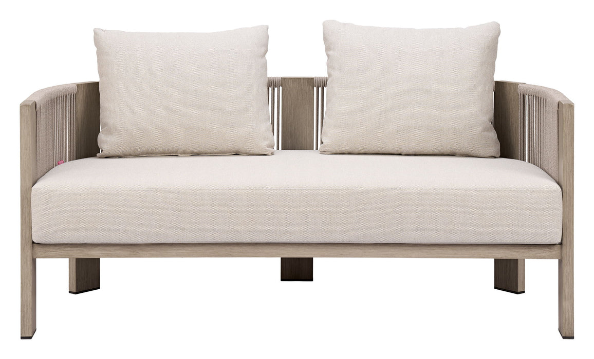 Sunlit Springs - Sofa - Gray / Light Brown Zuo Modern