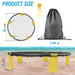 Outdoor Roundnet Game Set With 2 Balls, Sturdy Net And Carry Bag Daily Nest